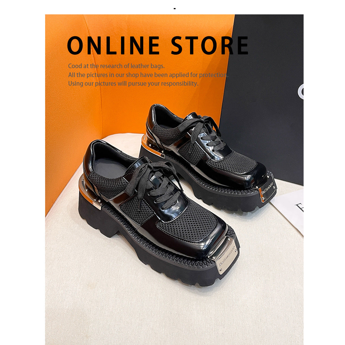 Sier pour femmes, plateforme épaisse augmentant la hauteur