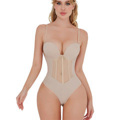 Black Mesh Sling Shapewear Breathable Shapewear