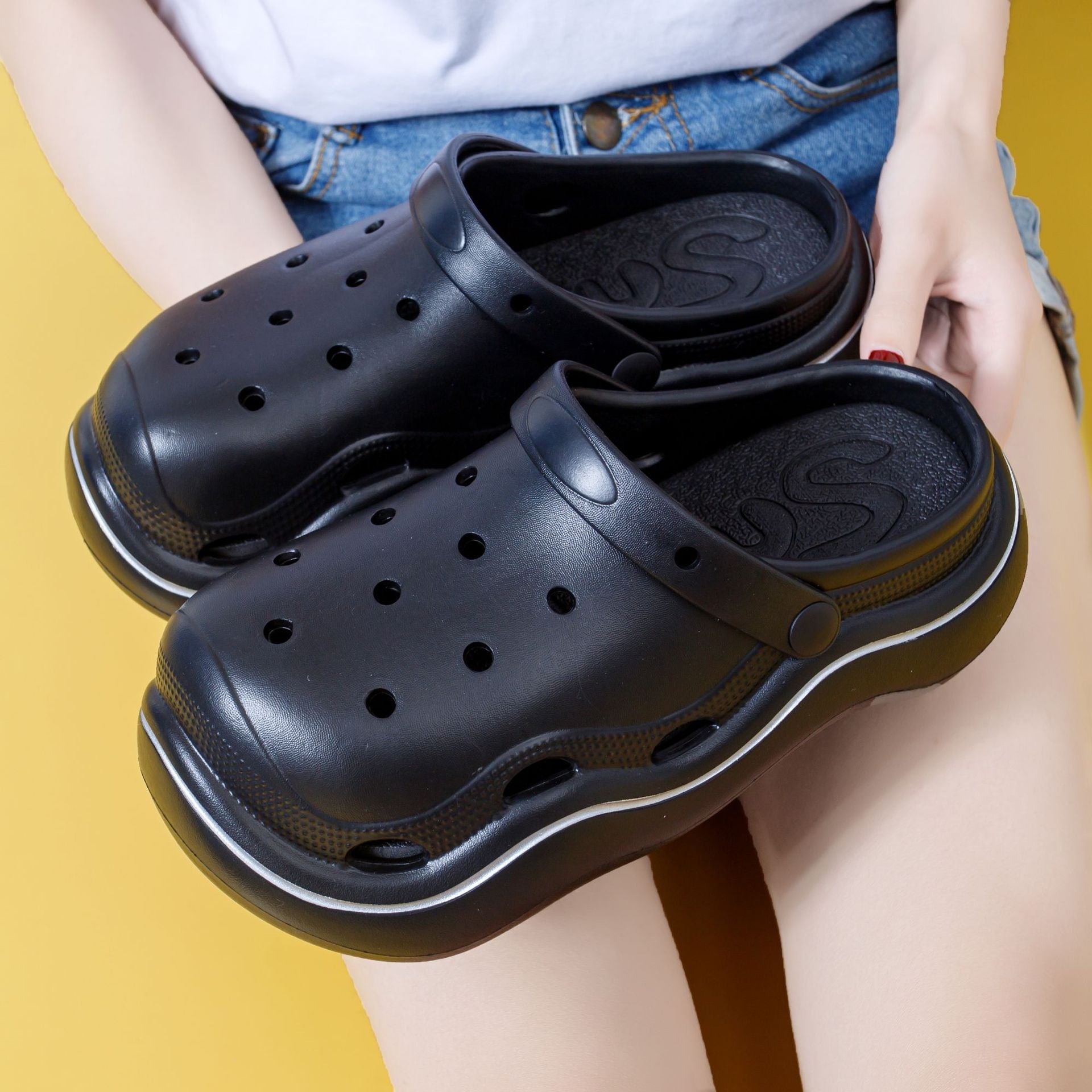 Women's Bottom Outer Wear Closed Toe Half