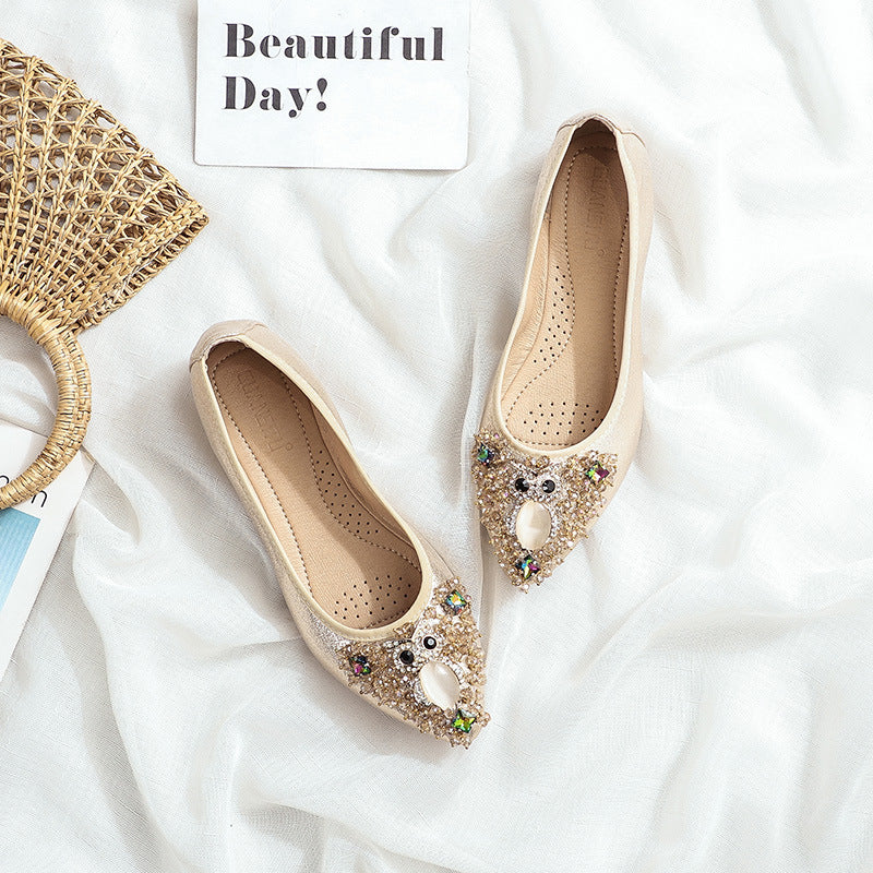 Women's Pumps Summer Shallow Mouth Spring Soft