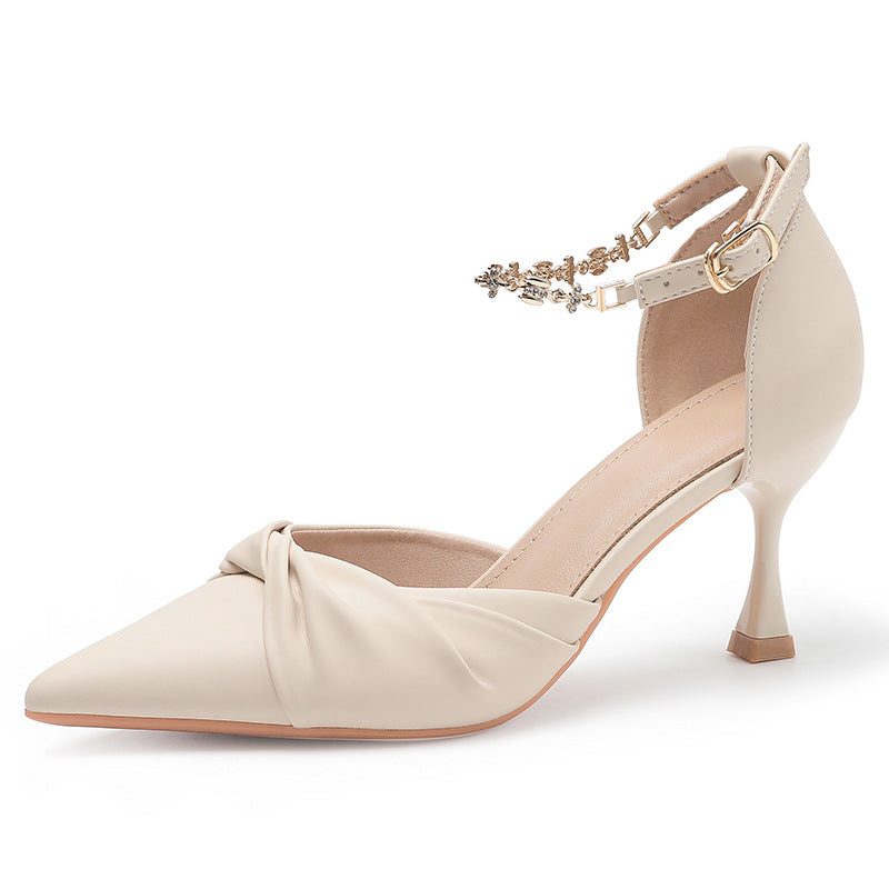 Attractive Innovative Hollowed Pumps Female Stiletto
