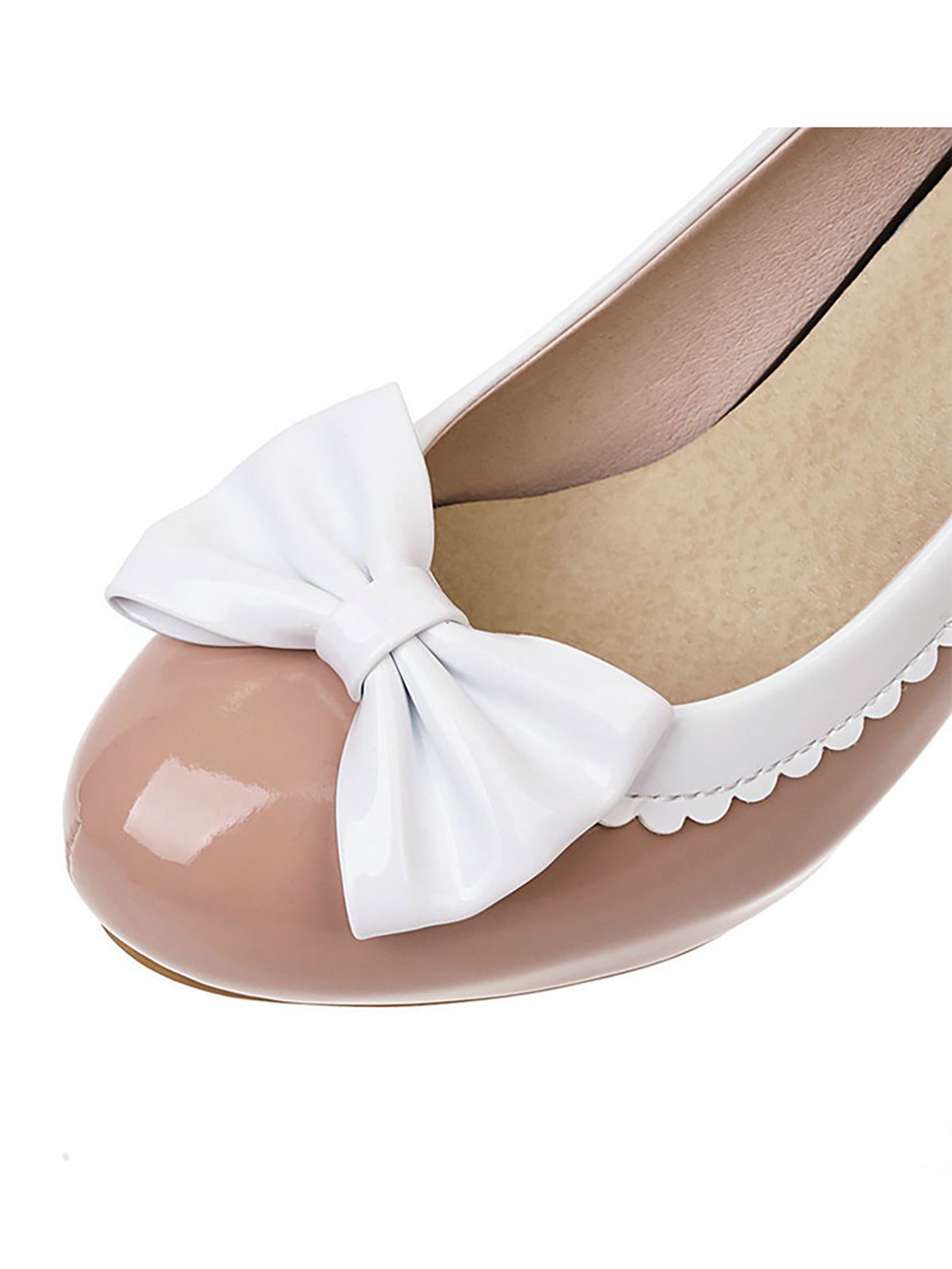 Retro Bowknot High Heels Schuhe