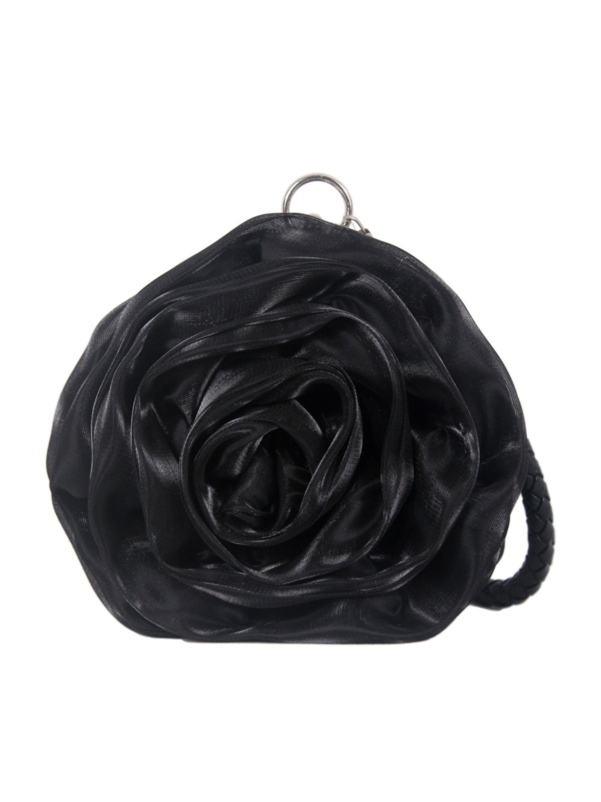 Silk 3D Flower Vintage Handbag