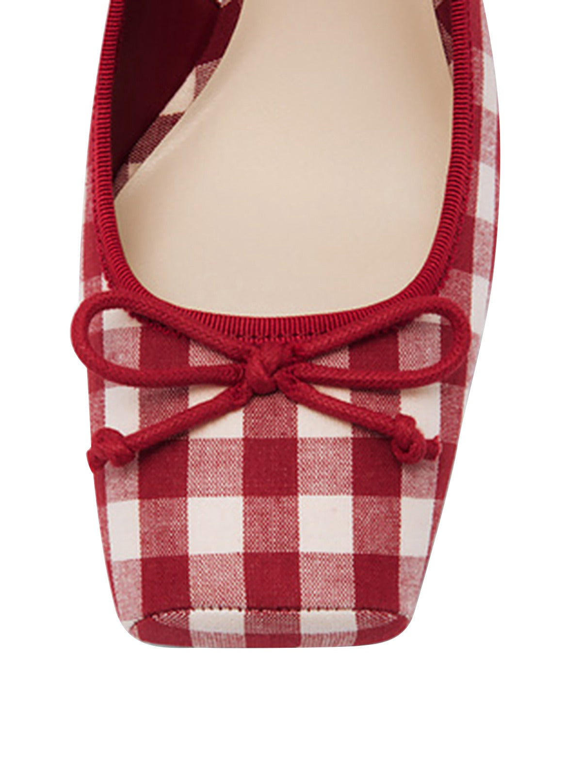 Retro Mary Jane Schuhe mit Karomuster und klobigem Absatz