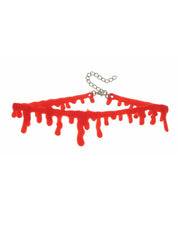 Halloween Imitation Blutende Vintage Halskette