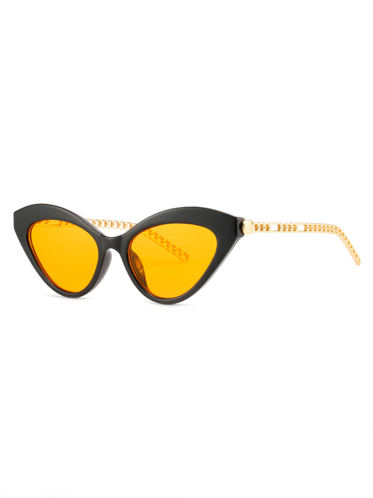 Lunettes de soleil vintage à monture géométrique et branches en alliage
