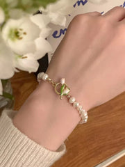 Tulpenperlen-Legierung Vintage Armband