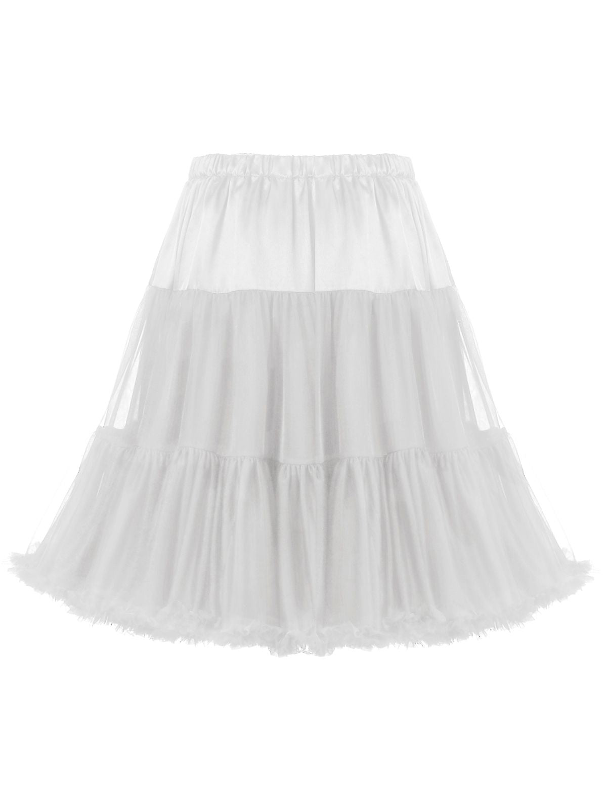 1950s Ruffles Petticoat Underskirt