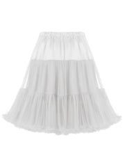 1950s Ruffles Petticoat Underskirt