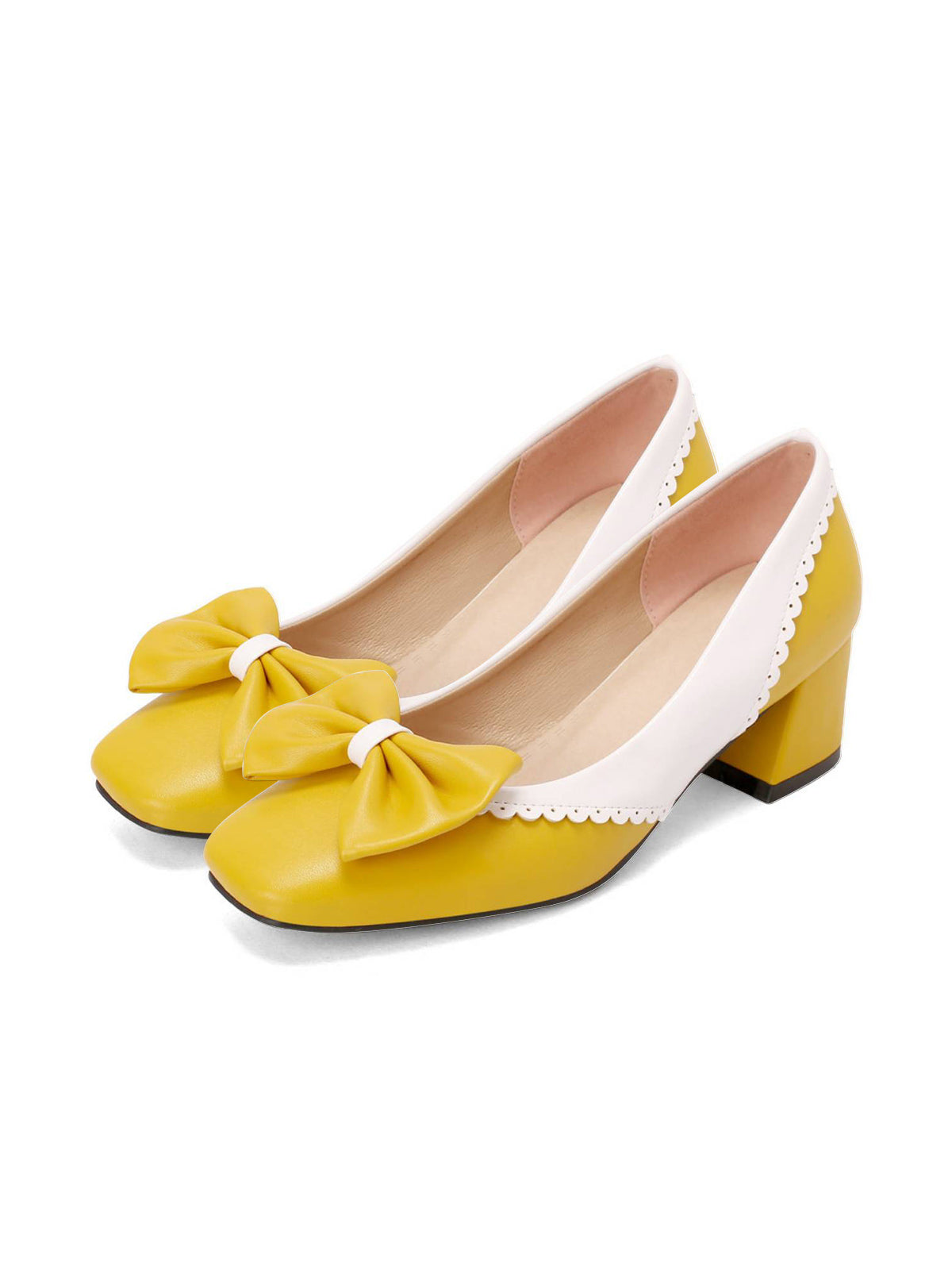 Chaussures à talons hauts rétro Mary Jane