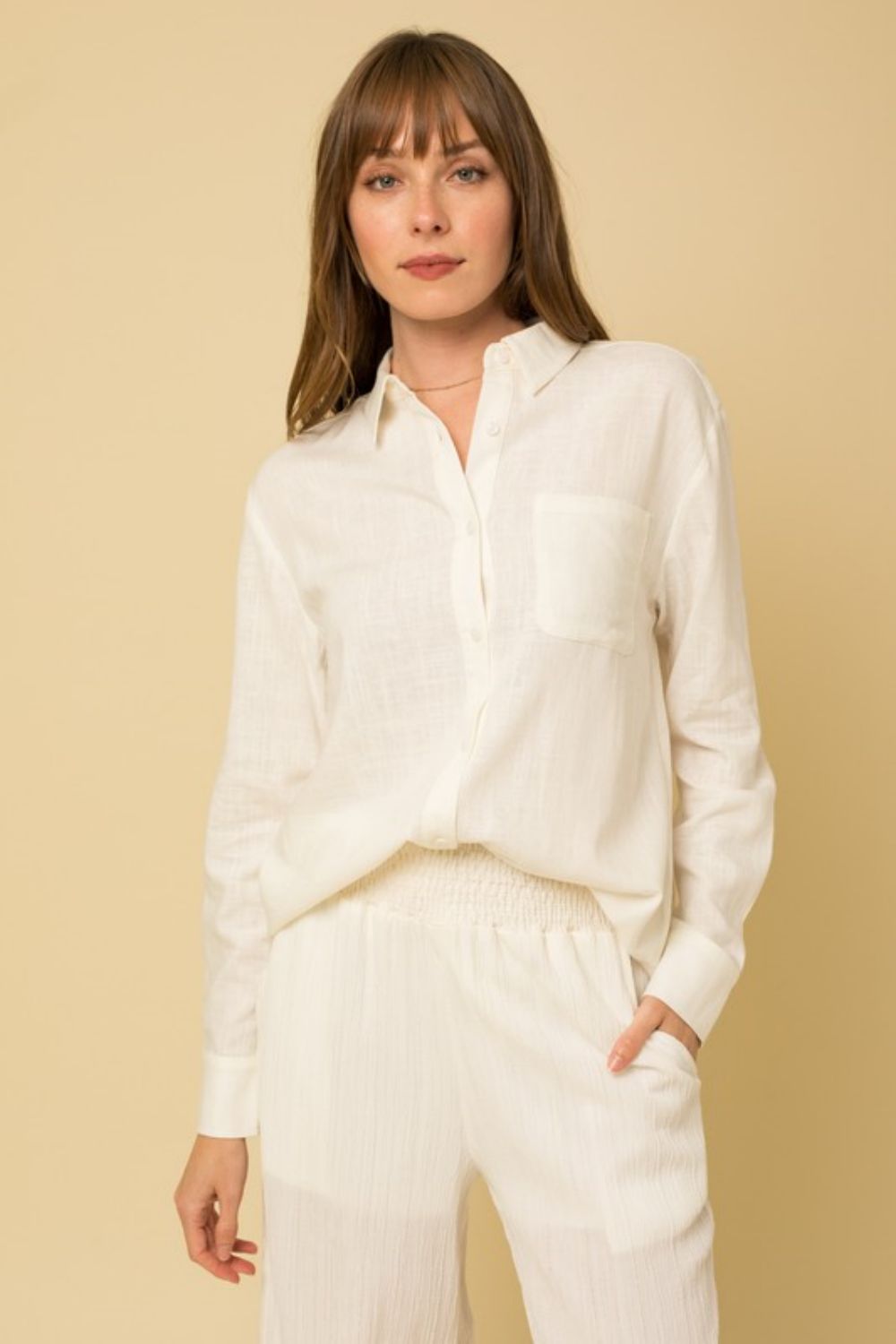 Gilli Button Down Longline Shirt