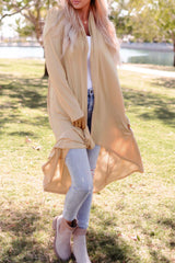 Cardigan ouvert sur le devant avec poches