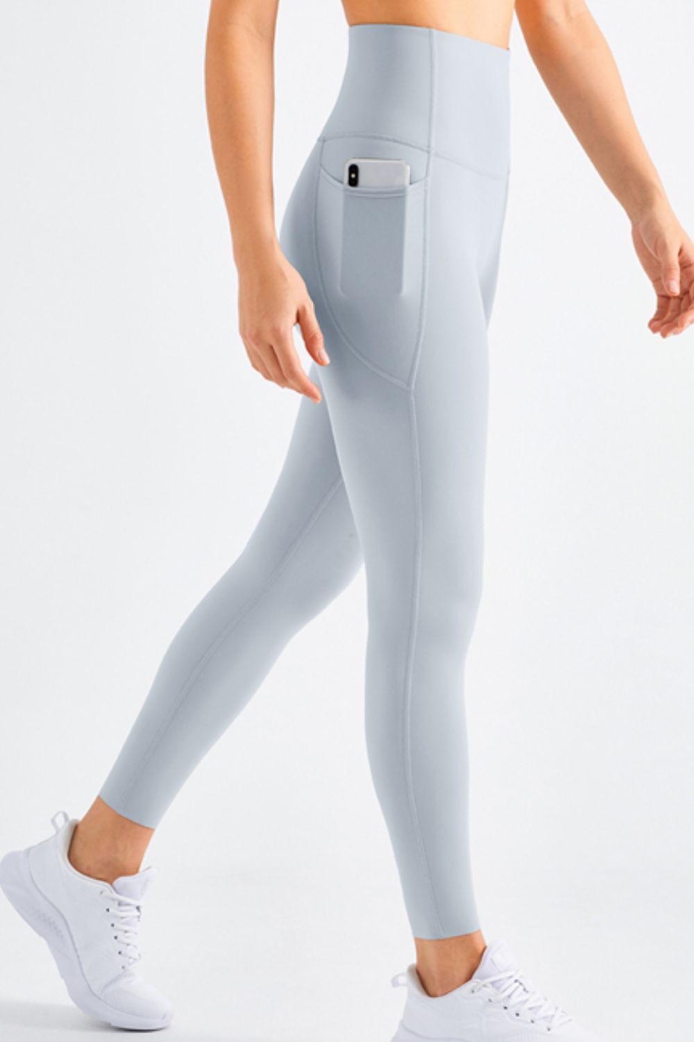 Highly Stretchy Elastic WaistbPocket Yoga Leggings