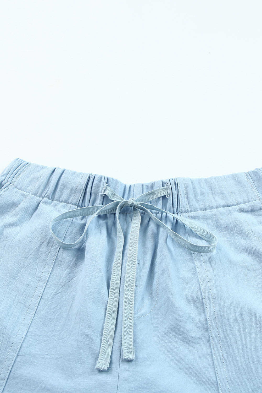 Shorts mit Kordelzug und elastischer Taille