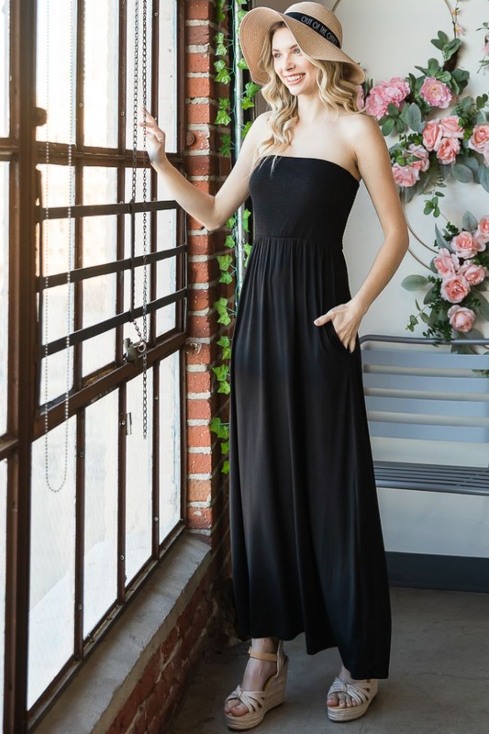 Robe longue bustier Heimish grande taille