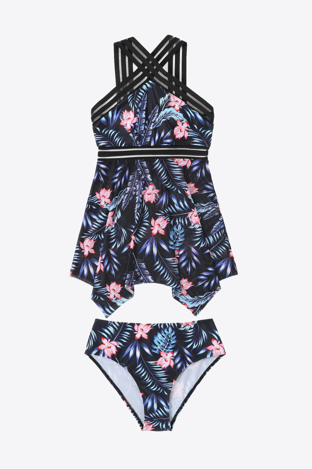 Ensemble bas de maillot de bain imprimé