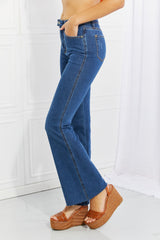 Judy Blue Ava - Jean taille haute effet évasé gainant le ventre