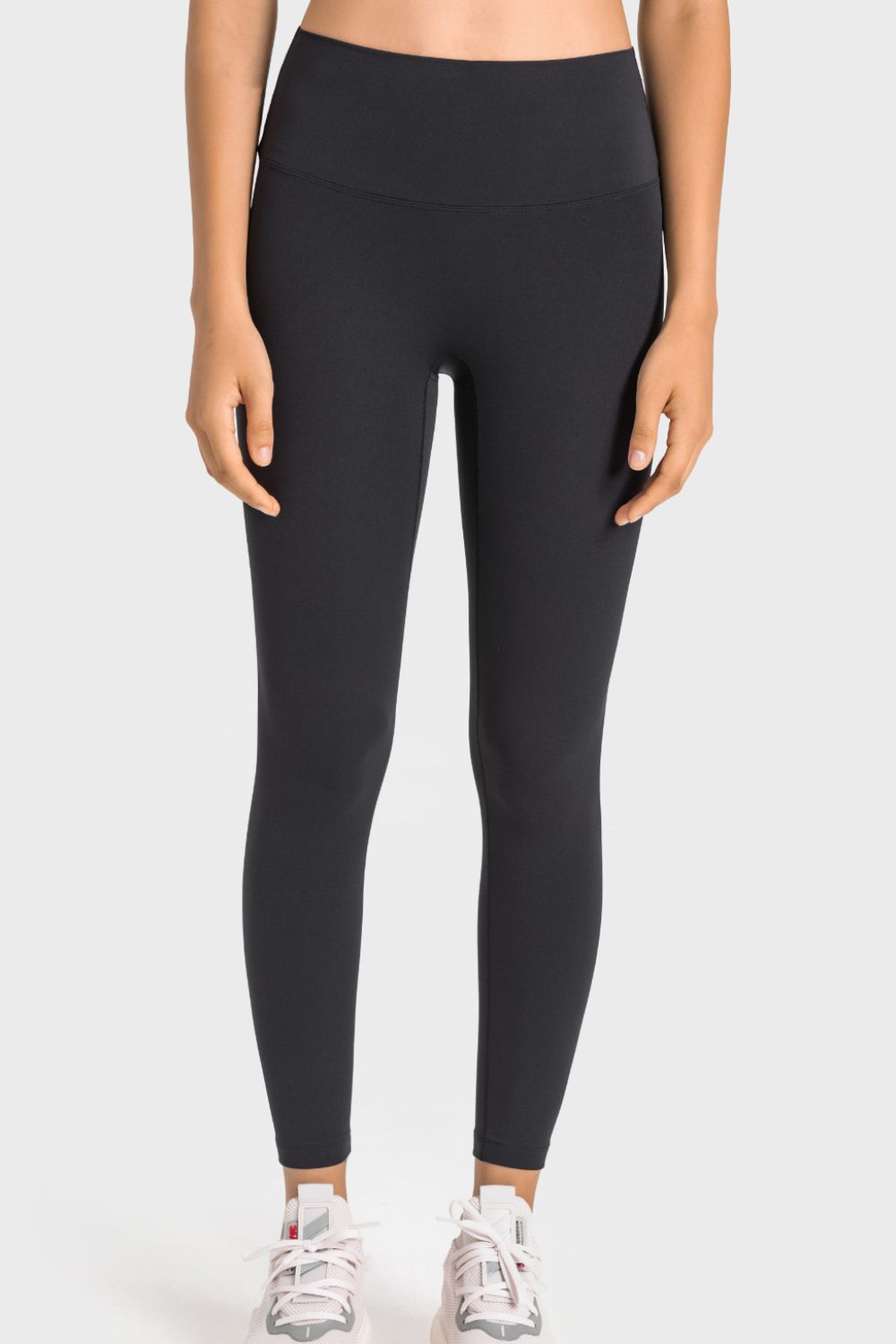 Yoga-Leggings mit hoher Taille und breiter Taille
