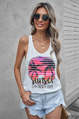 Sunset Is My Favorite Color Tank