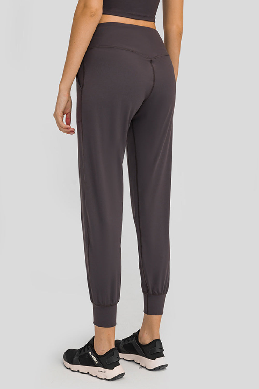 Wide WaistbSlant Pocket Pants