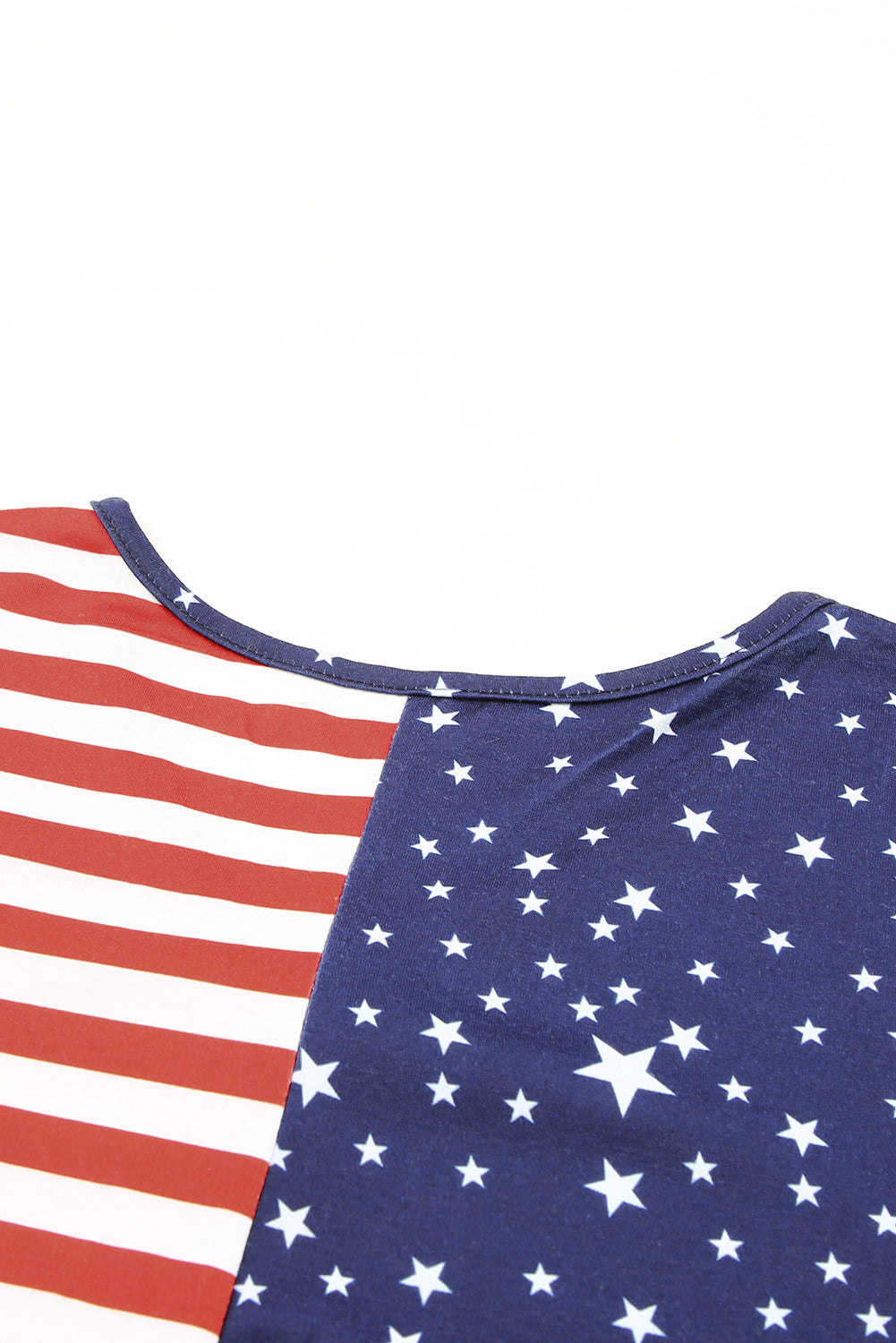 Stars Stripes V-Neck Tee
