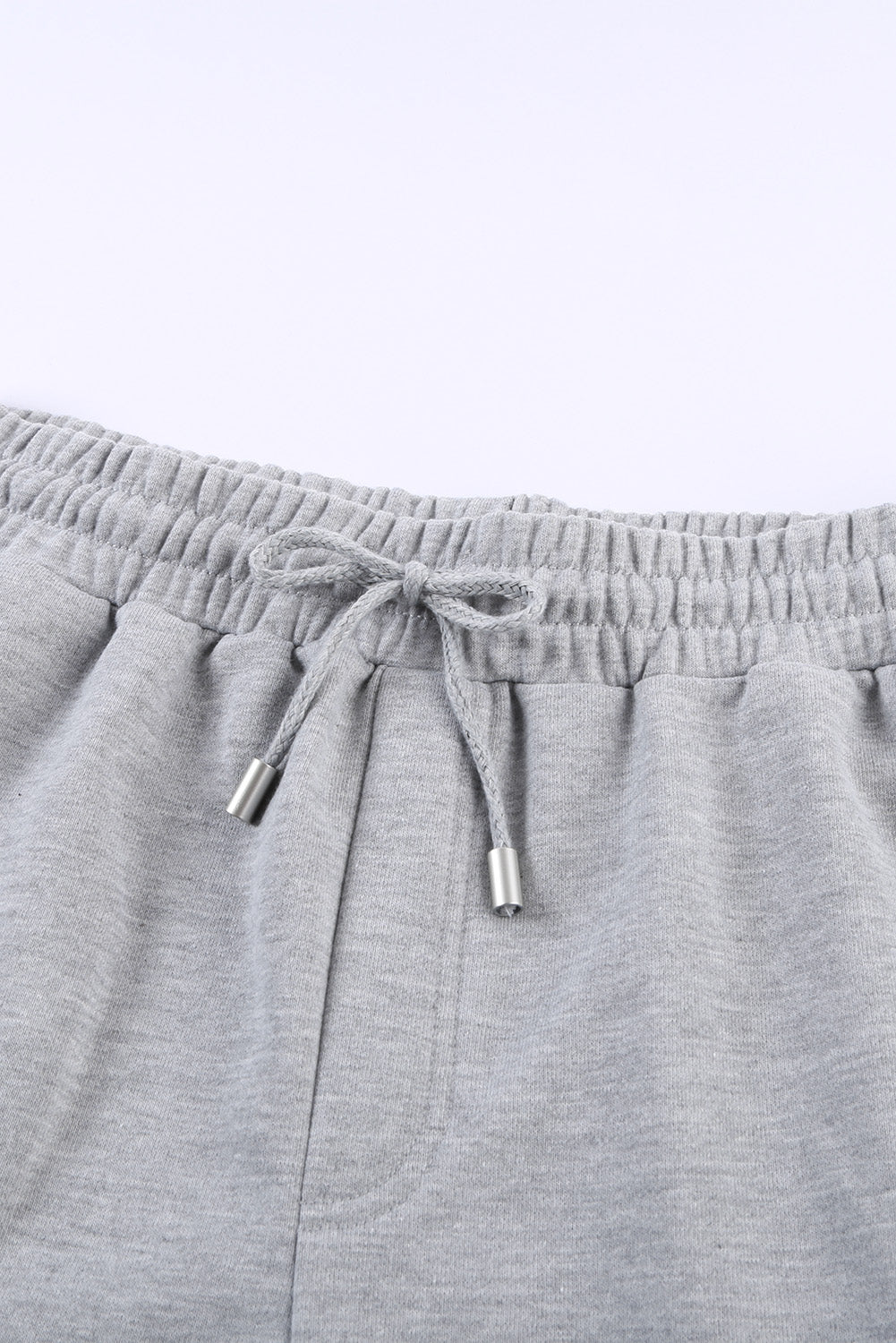Shorts mit Bündchen und Kordelzug in der Taille