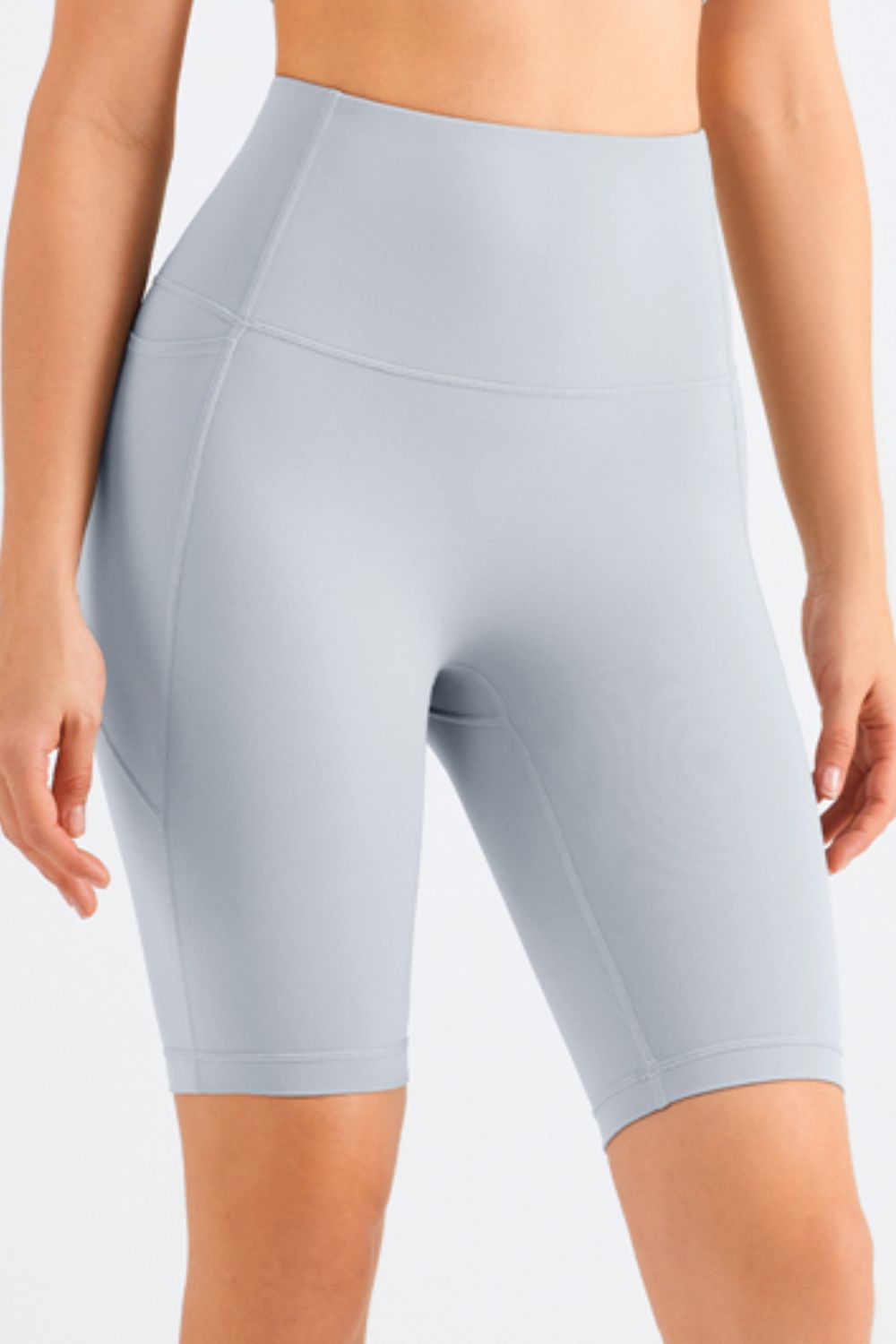 Feel Like Skin – Bikershorts mit elastischer Taille und Taschen