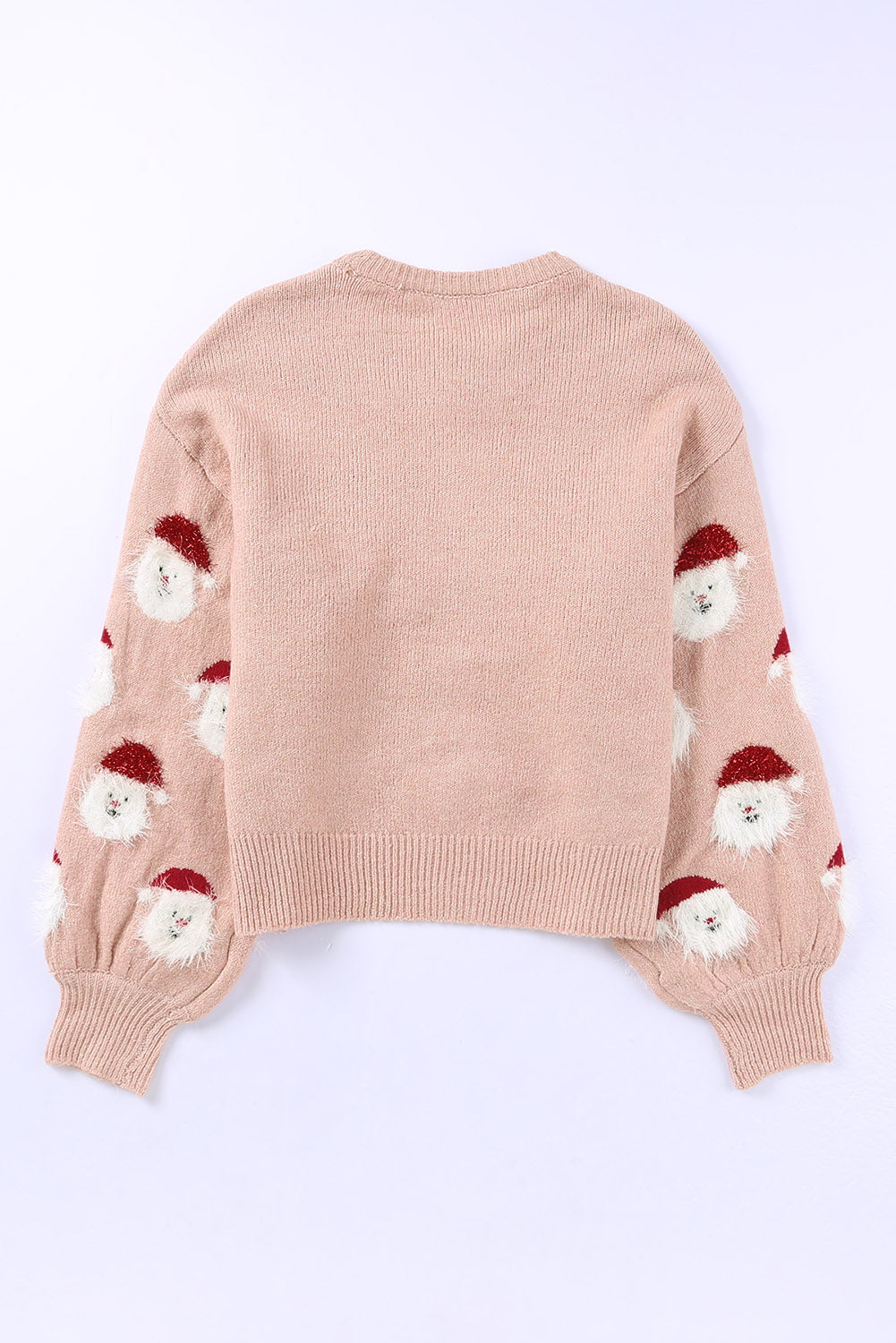 Green Christmas Santa Claus Pullover Sweater