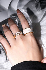 Presented To You 925 Sterling Silver Open Ring