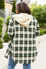 Chemise boutonnée à carreaux grande taille avec ourlet incurvé