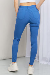 YMI Jeanswear Kate Jean skinny hyper-extensible taille mi-haute bleu électrique