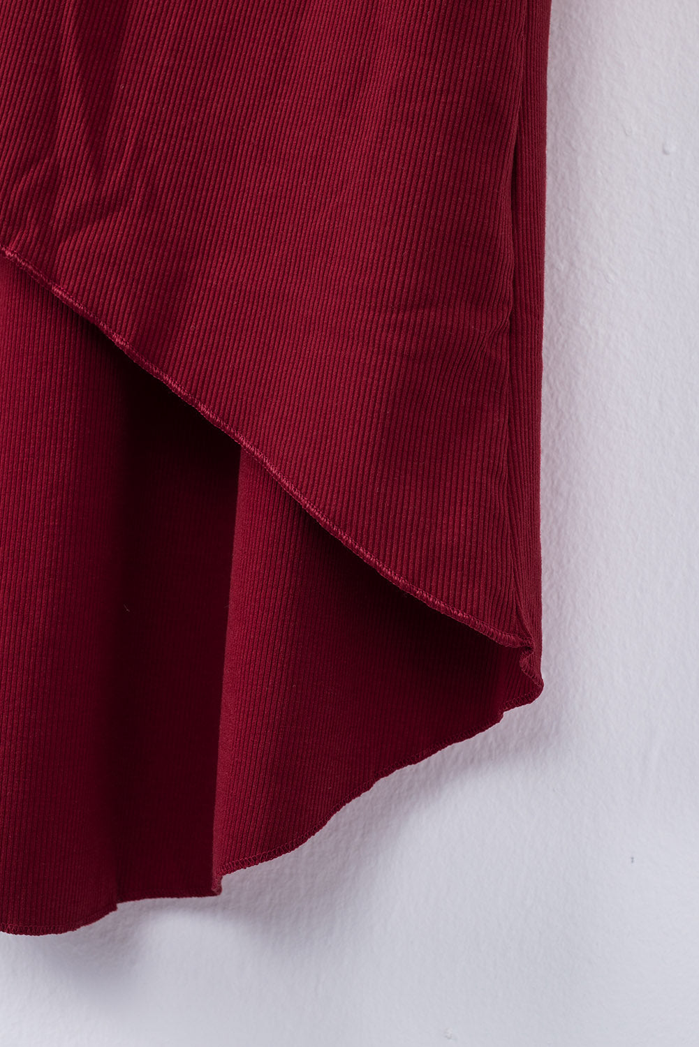 High-Low-Cardigan mit V-Ausschnitt und Taschen