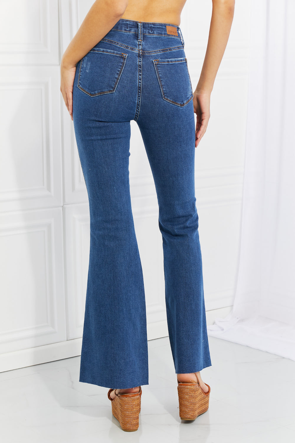 Judy Blue Ava - Jean taille haute effet évasé gainant le ventre
