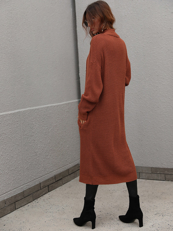 women's knitted cardigan's loose sweater