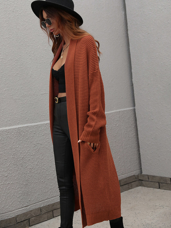 women's knitted cardigan's loose sweater