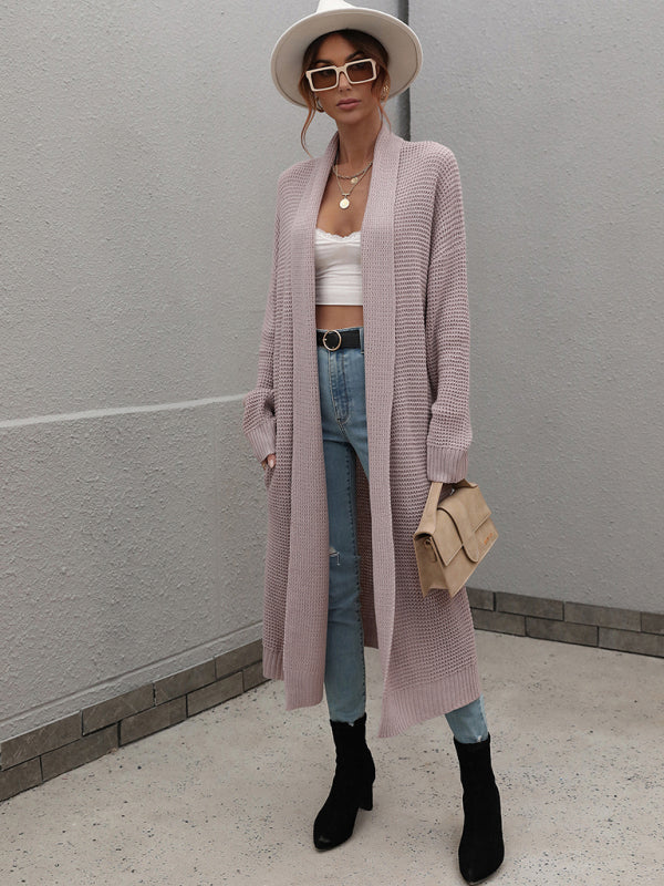 women's knitted cardigan's loose sweater