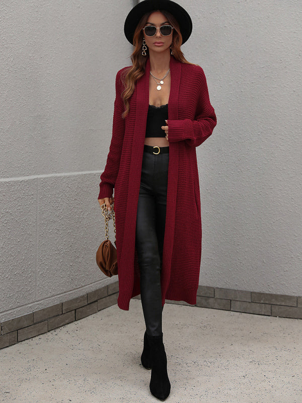 women's knitted cardigan's loose sweater