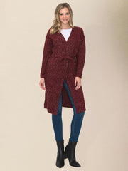 Lässiger, langer Strickpullover für DamenRP0023526 