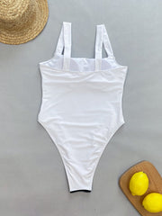 Women's Elegant Color Block Swimsuit