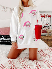 Santa Claus Sequined Sweatshirt
